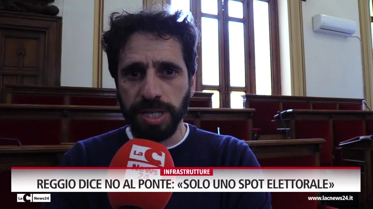 Reggio dice no al ponte, «solo uno spot elettorale»