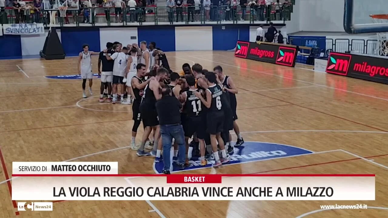 La Viola Reggio Calabria vince anche a Milazzo