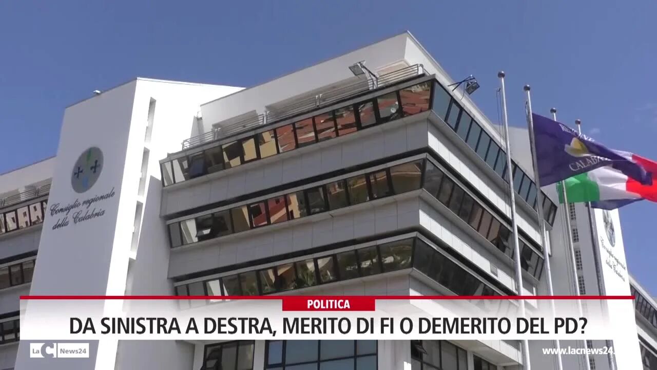 Da sinistra a destra, merito di Fi o demerito del Pd?