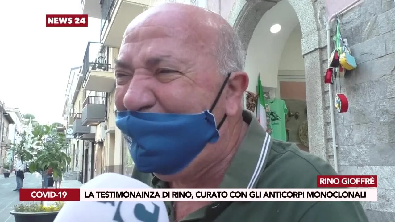 Rino, il primo paziente catanzarese a essere curato con gli anticorpi monoclonali: «La buona sanità in Calabria esiste»