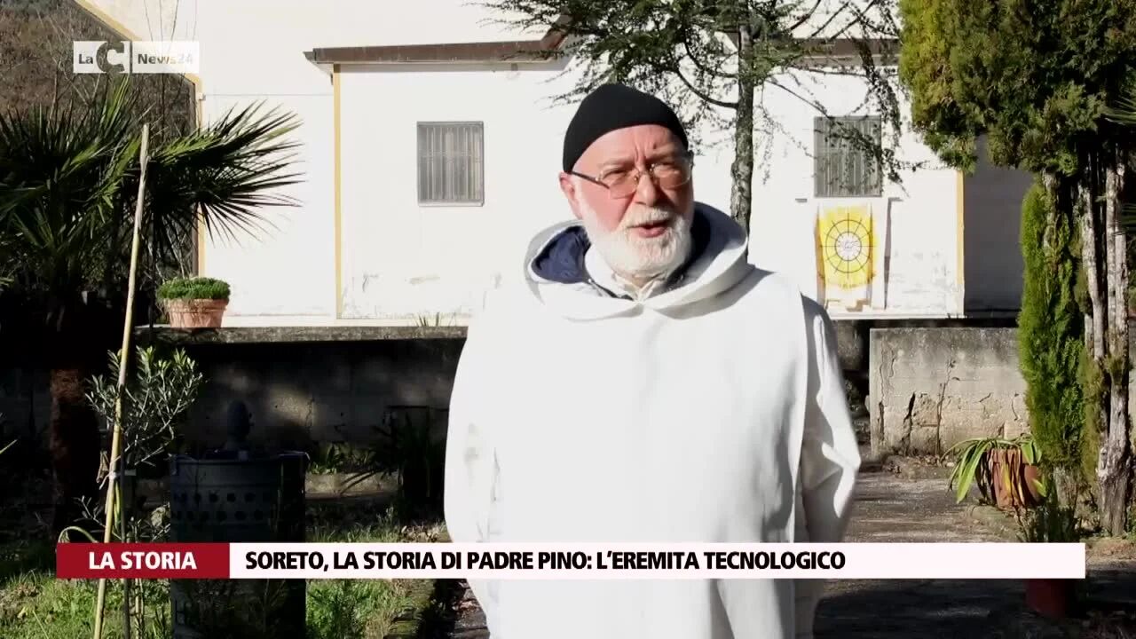 Soreto, la storia di padre Pino: l’eremita tecnologico