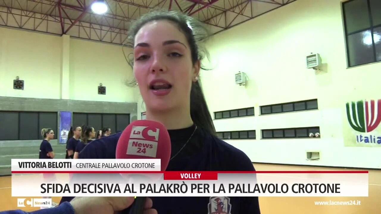 Sfida decisiva al Palakrò per la pallavolo Crotone