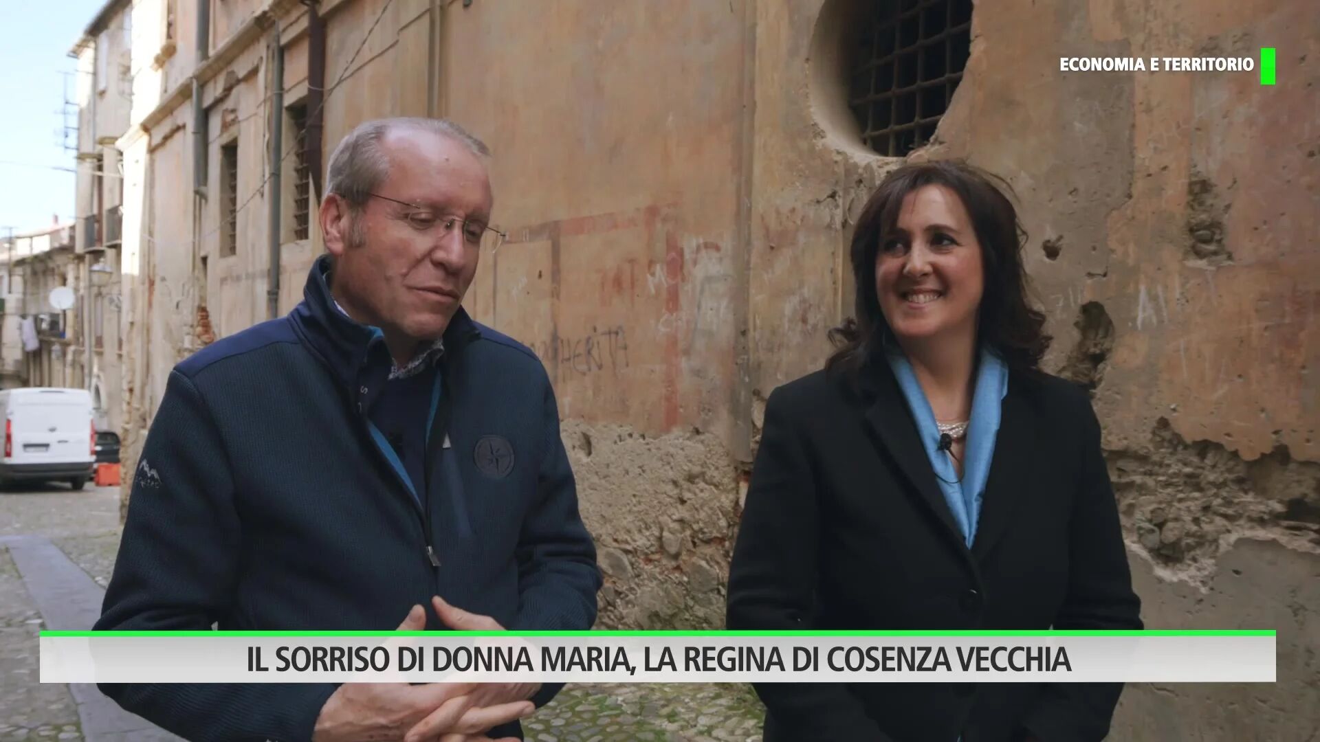 Rubrica Tg economia - Il sorriso di donna Maria, la regina di Cosenza vecchia