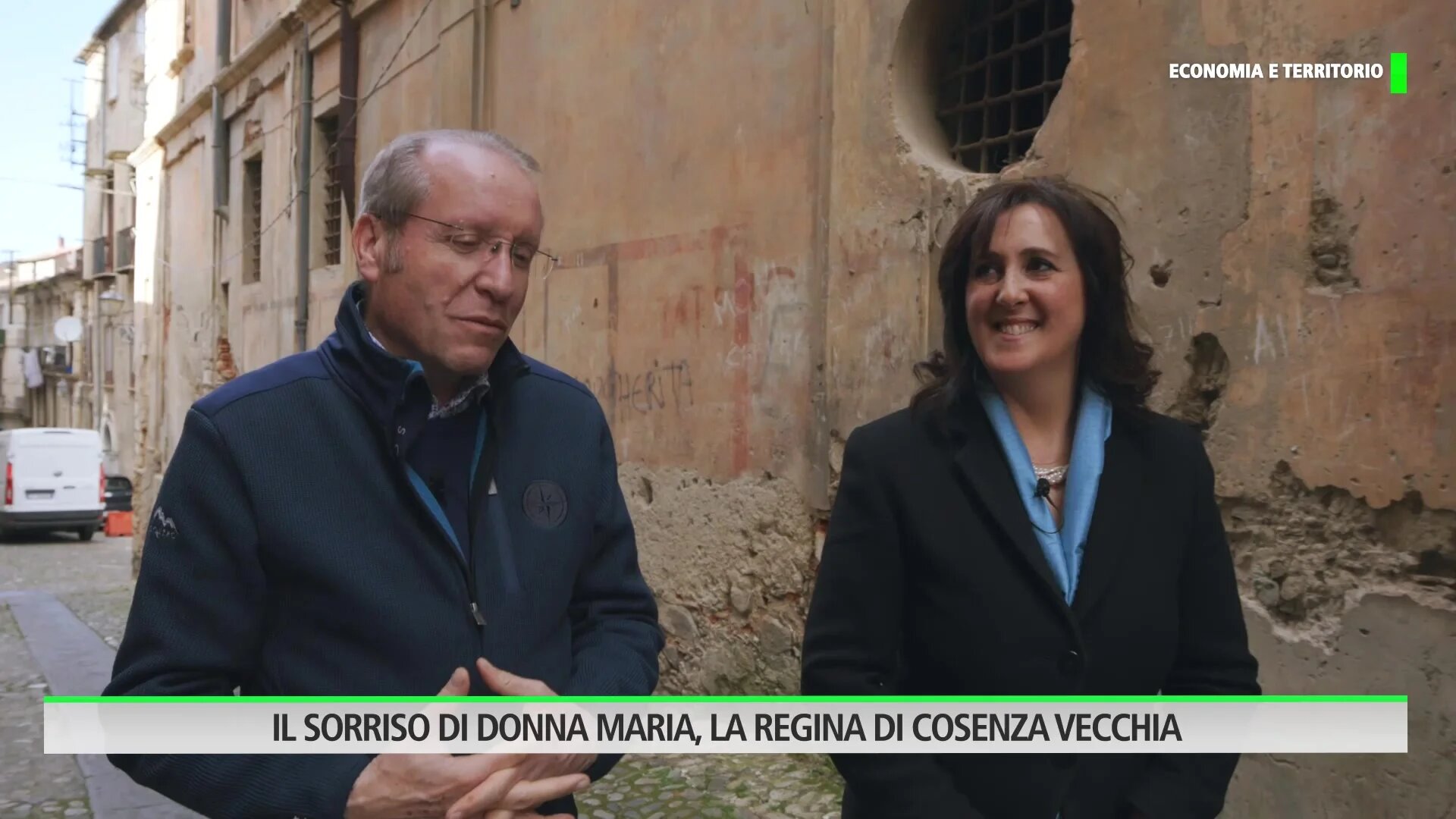 Rubrica Tg economia - Il sorriso di donna Maria, la regina di Cosenza vecchia