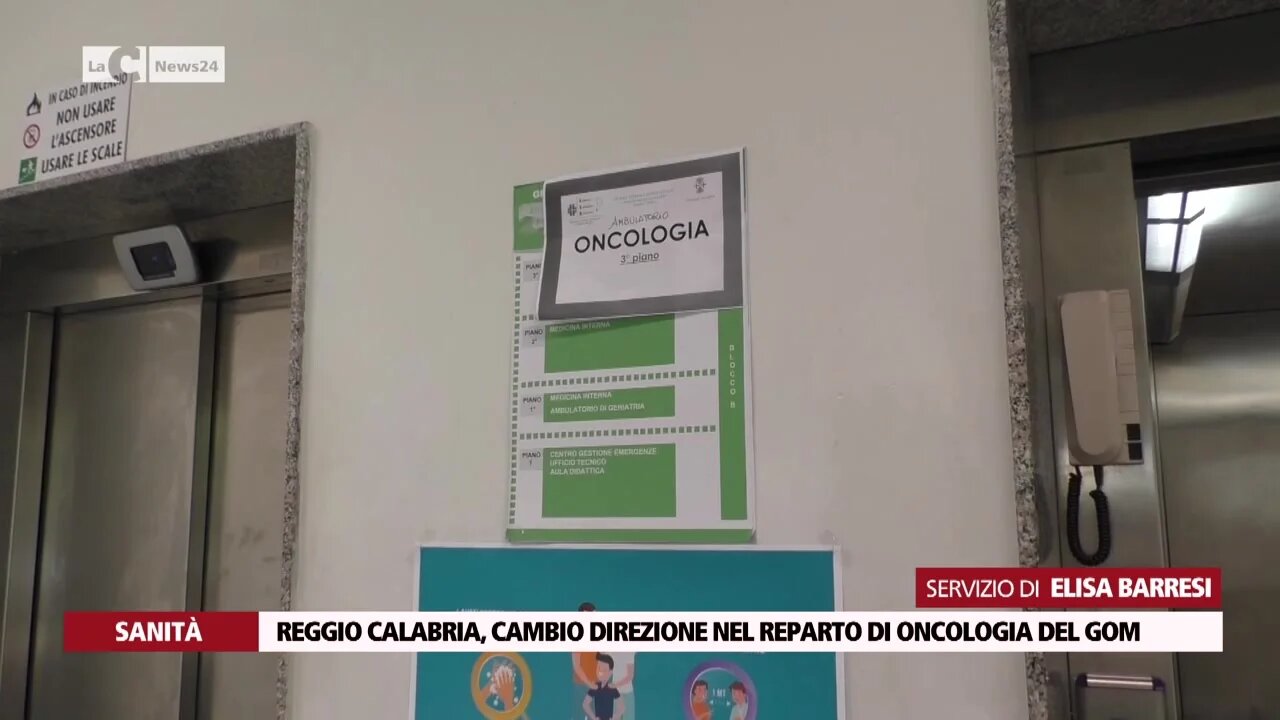 Reggio Calabria, cambio direzione nel reparto di oncologia del Gom