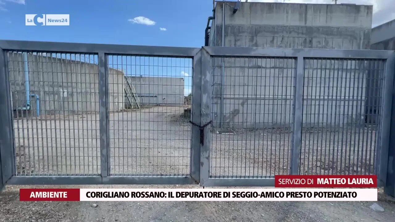 Corigliano Rossano: il depuratore di Seggio-Amico presto potenziato