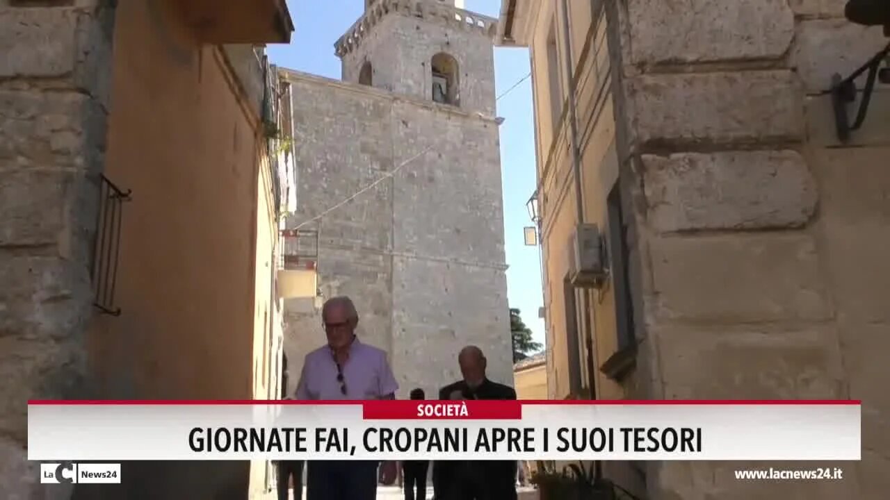 Giornate Fai, Cropani apre i suoi tesori