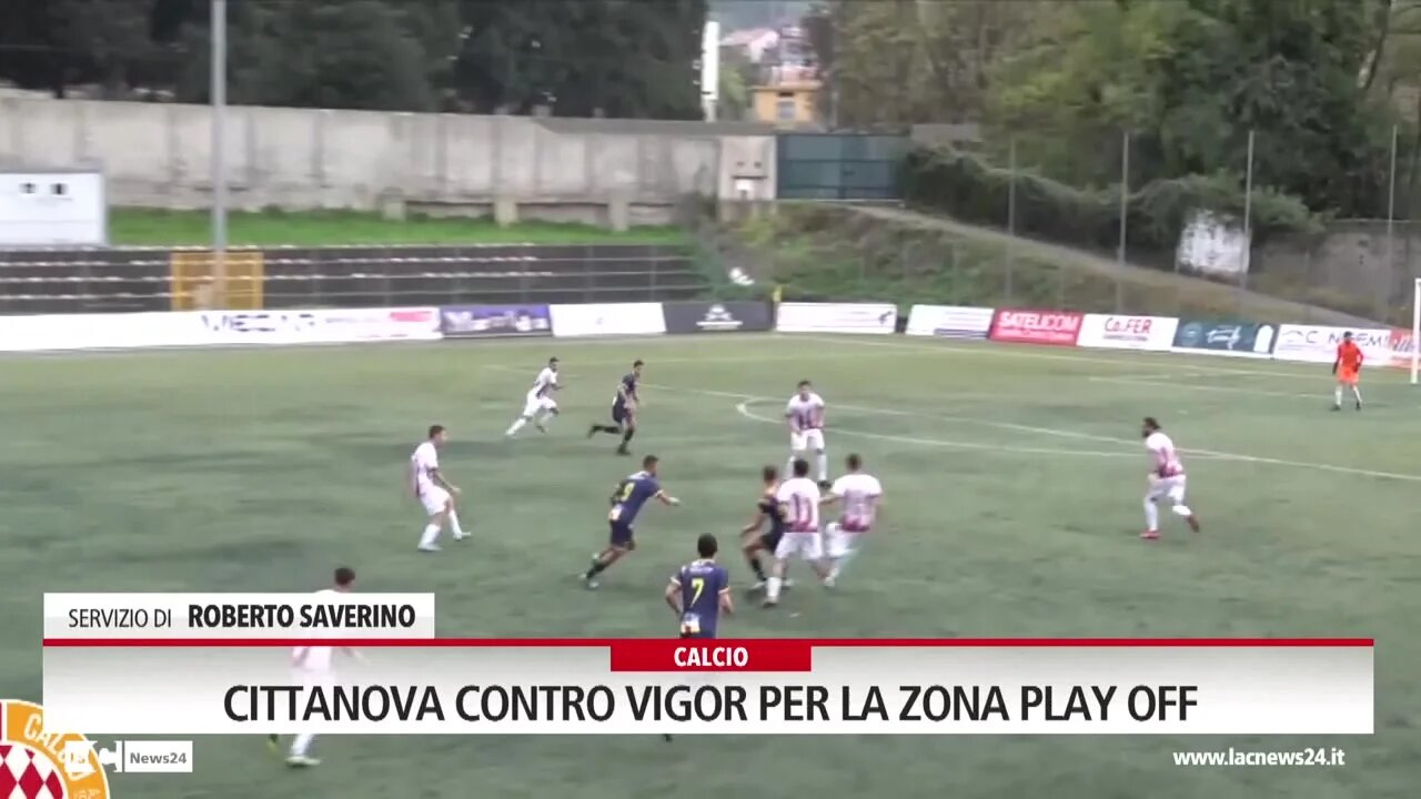 Cittanova contro Vigor per la zona play off