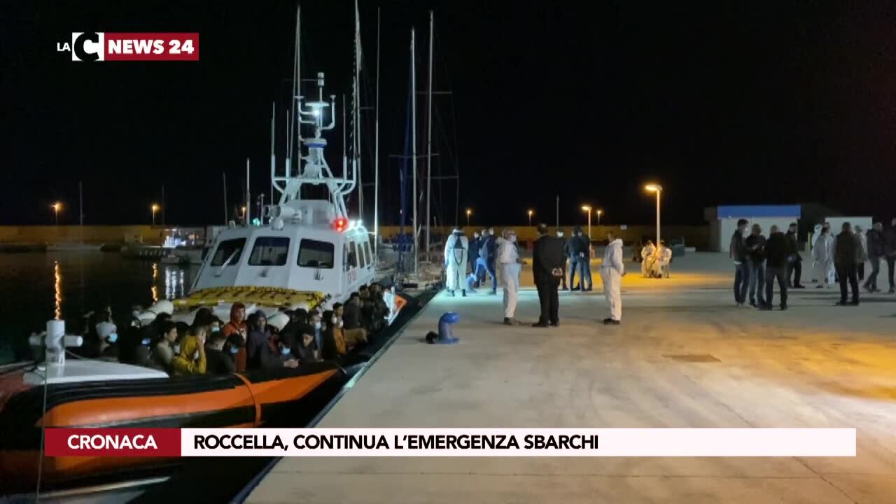 Roccella, continua l’emergenza sbarchi