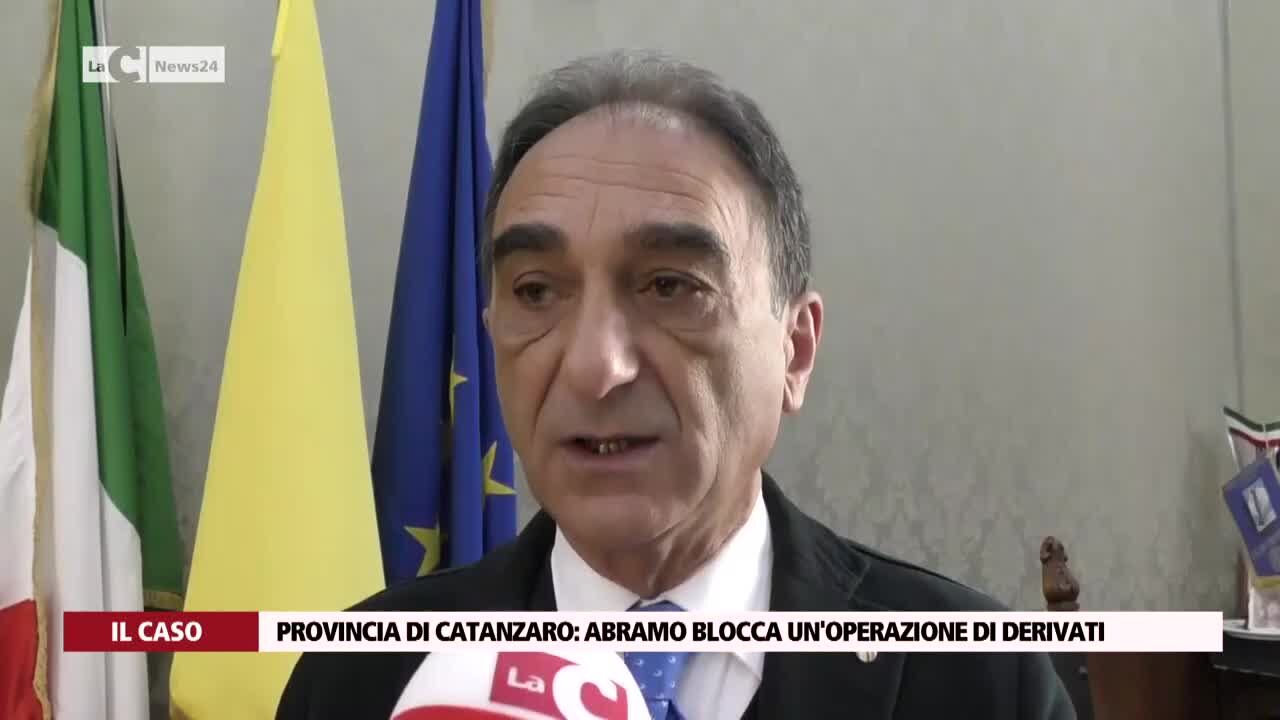 Per scongiurare il dissesto Abramo annulla contratti bancari per decine di milioni di euro