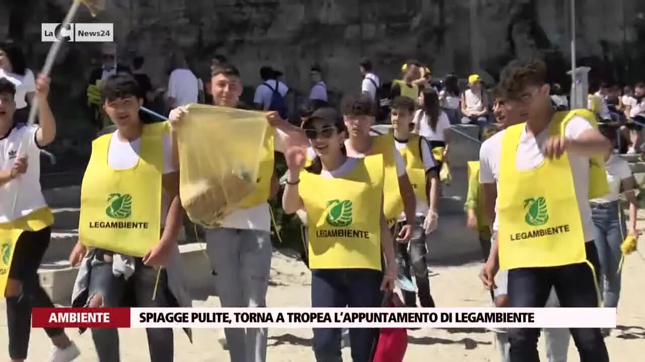 Spiagge pulite, torna a Tropea l’appuntamento di Legambiente