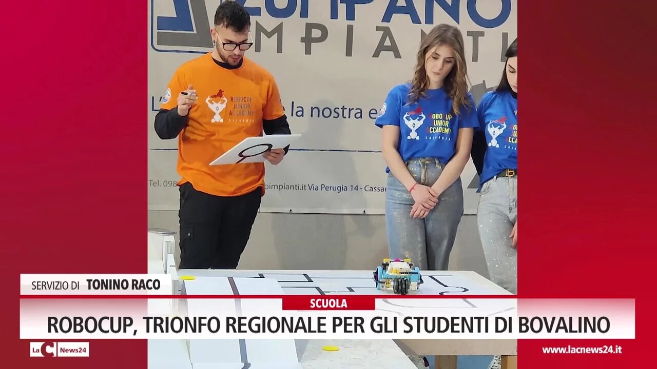 Robocup, trionfo regionale per gli studenti di Bovalino