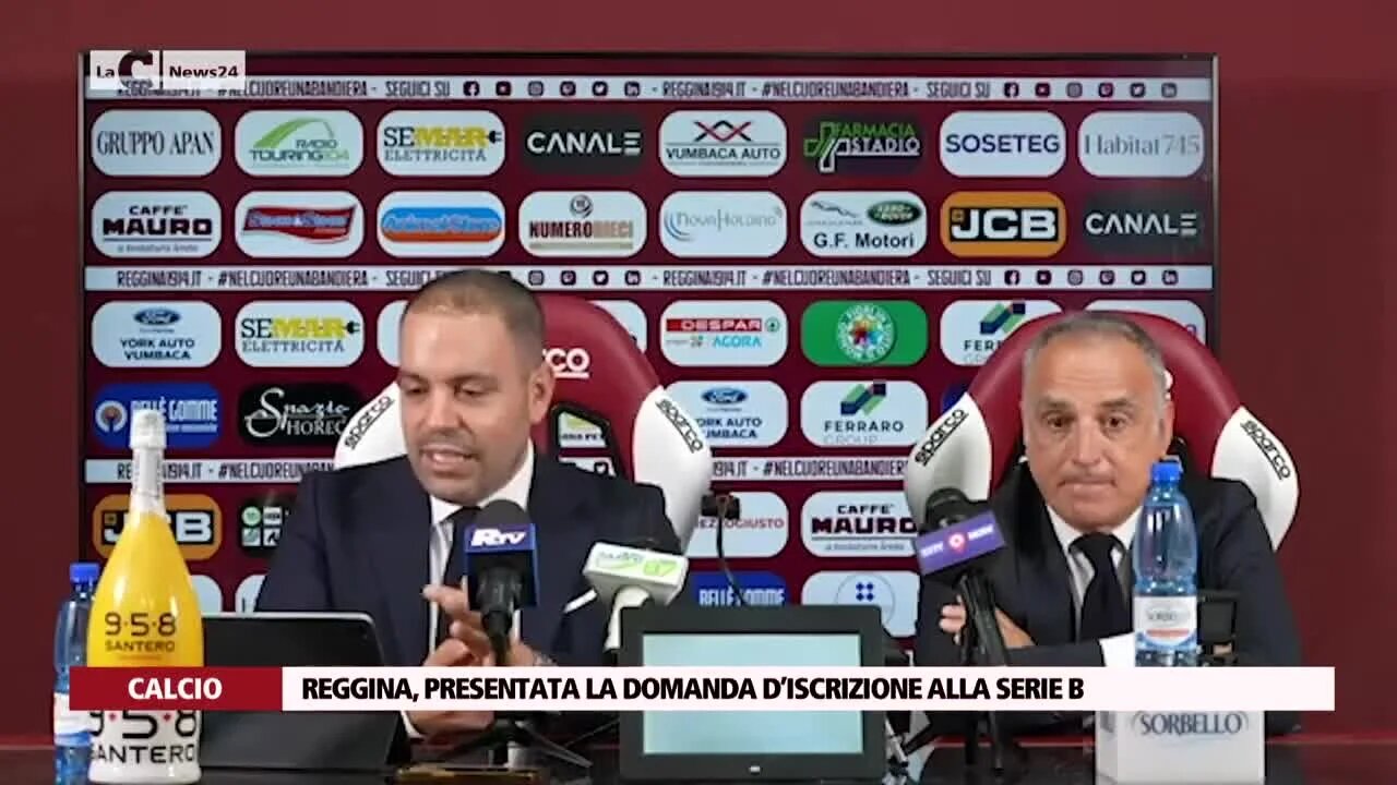 Reggina, presentata la domanda d’iscrizione alla Serie B