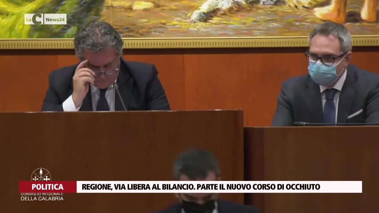 Regione, via libera al bilancio. Parte il nuovo corso di Occhiuto