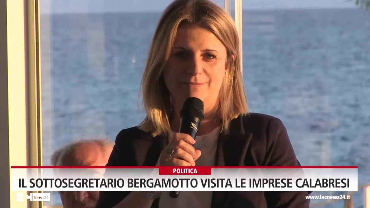 Il sottosegretario Bergamotto visita le imprese calabresi