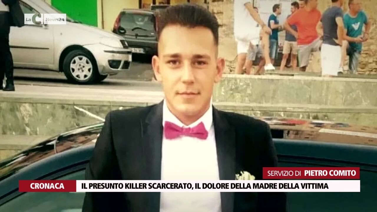 Il presunto killer scarcerato, il dolore della madre della vittima