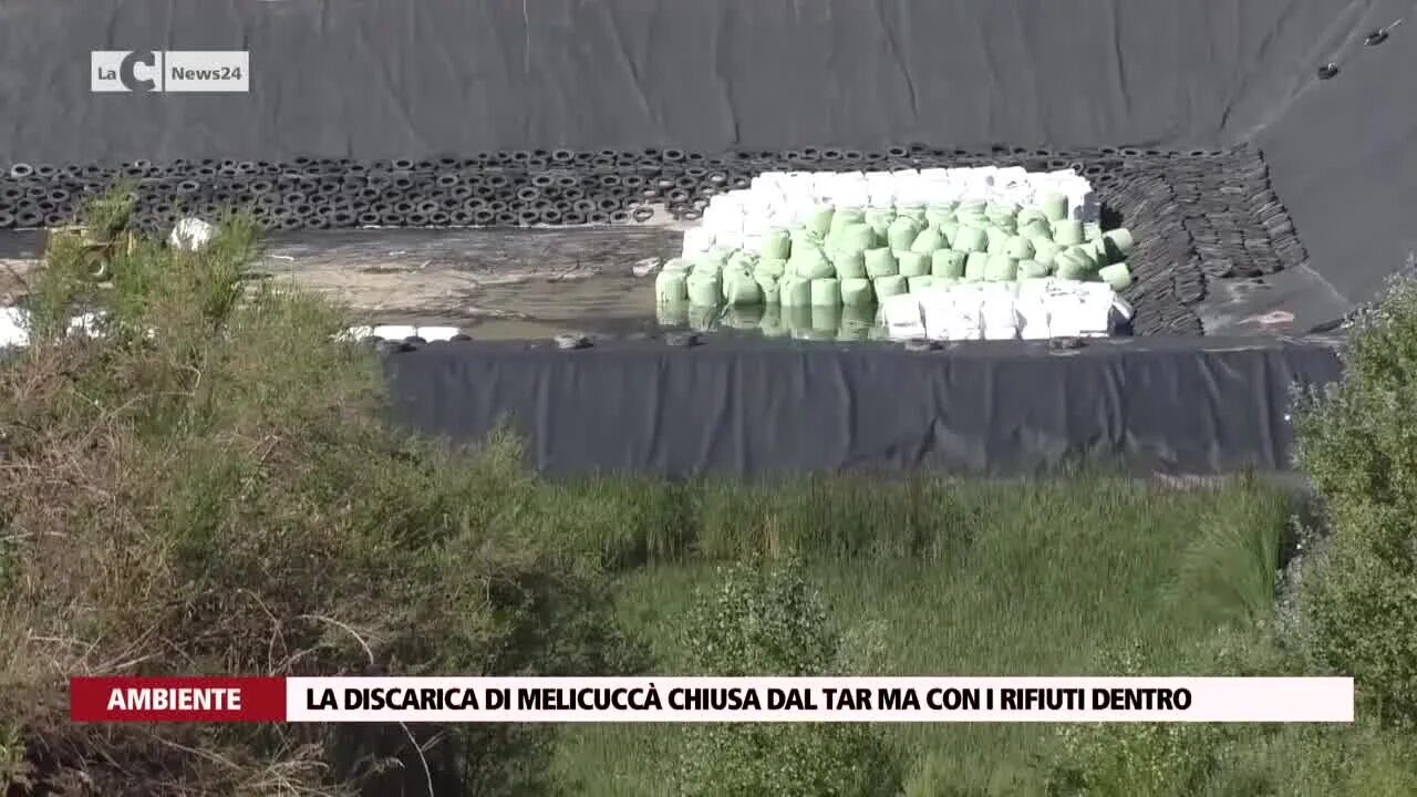 Discarica di Melicuccà, il Tar riconosce il possibile pericolo ma le ecoballe non si spostano dall’impianto