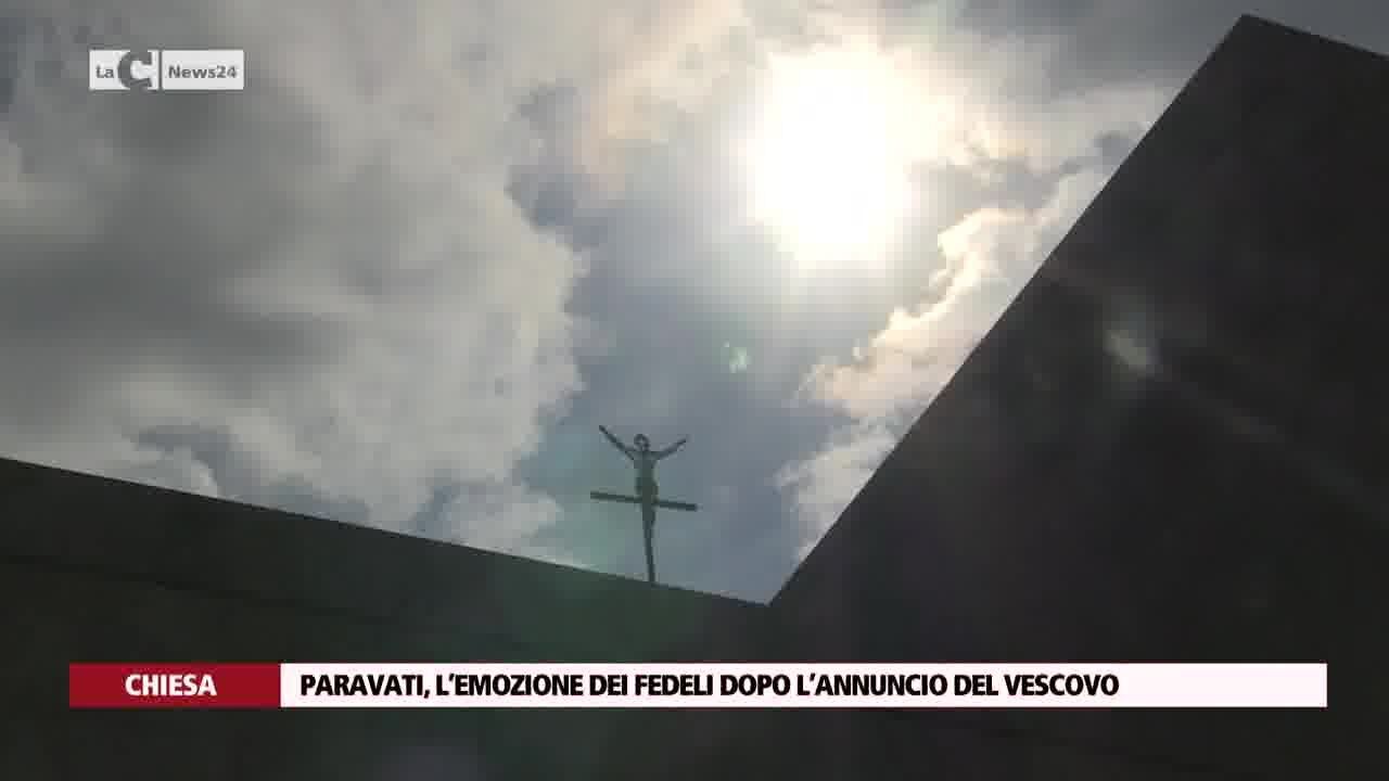 Paravati, l’emozione dei fedeli dopo l’annuncio del Vescovo