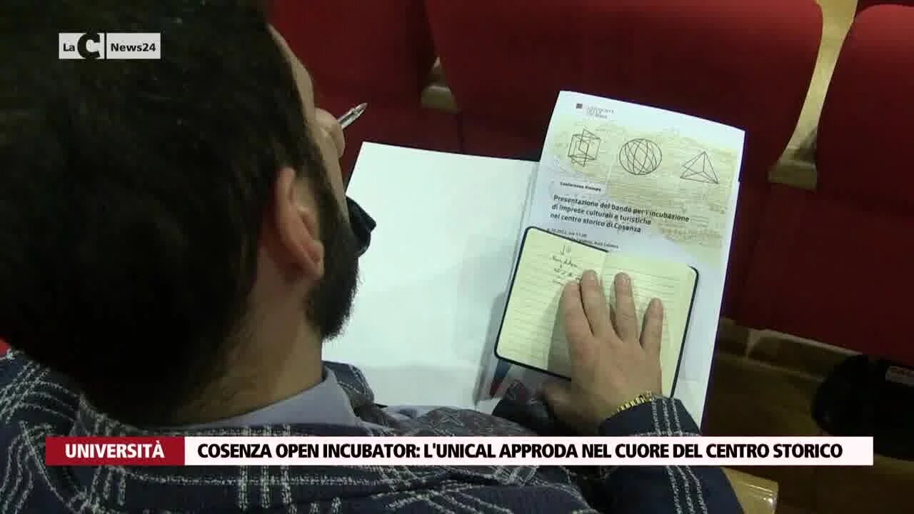 Cosenza open incubator: l'Unical approda nel cuore del centro storico