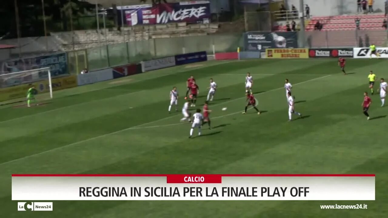 Reggina in Sicilia per la finale play off