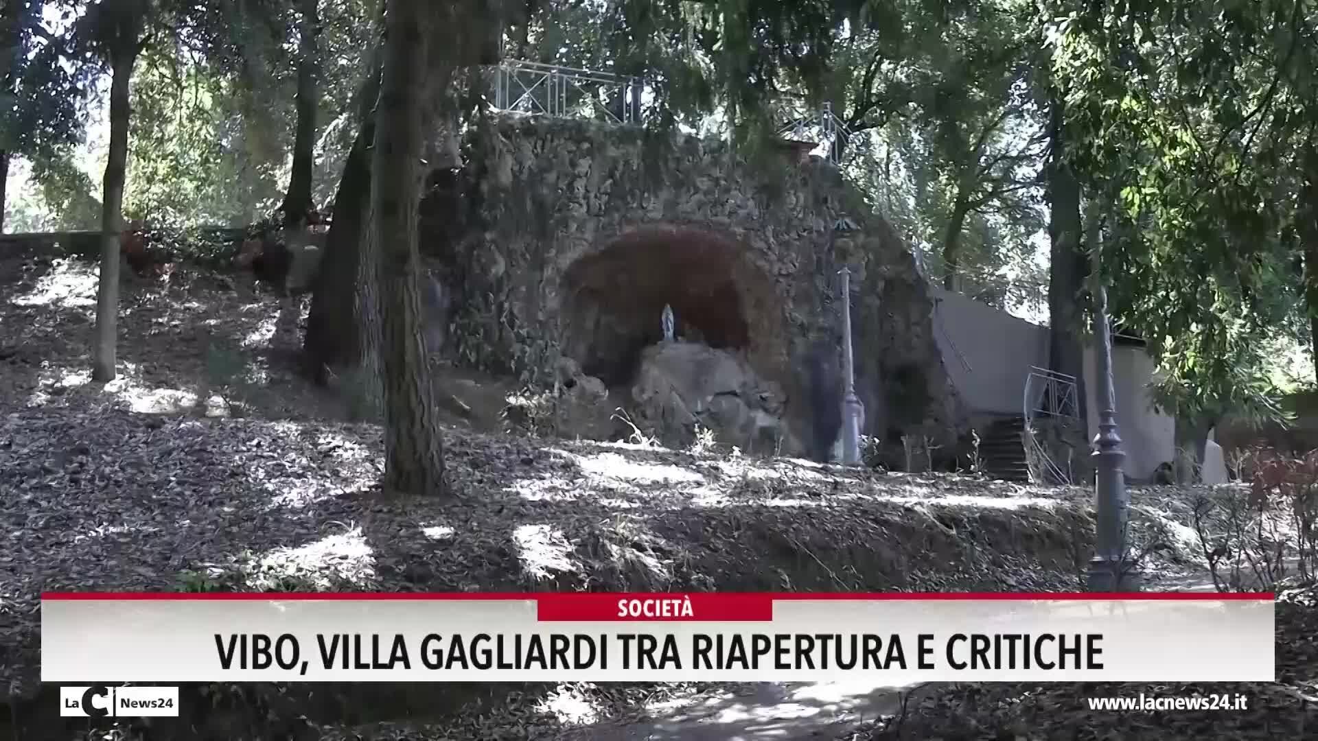 Vibo, Villa Gagliardi riaperta (dopo anni) ma non finita. Monteleone ammette: «Non siamo riusciti a intervenire su tutto»