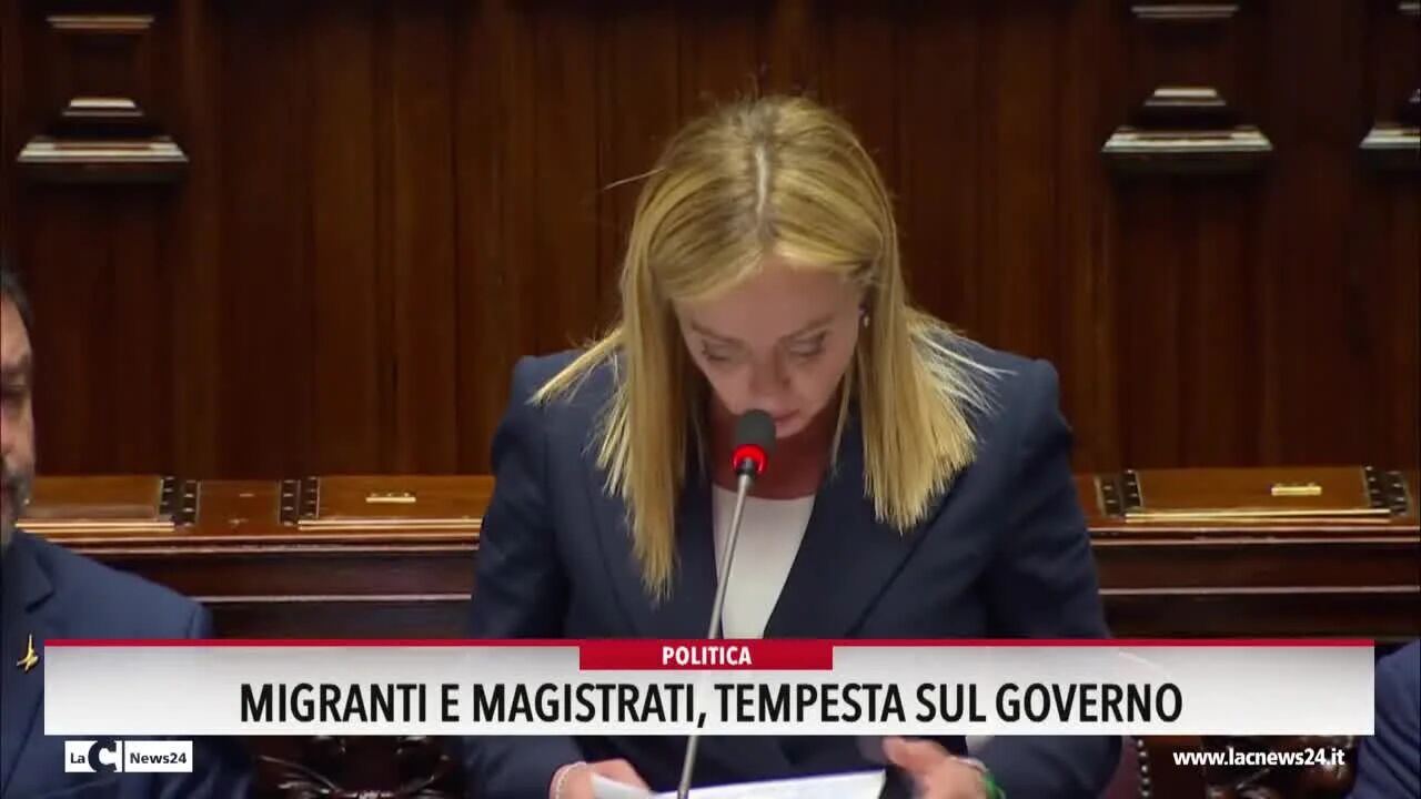 Migranti e magistrati, tempesta sul Governo