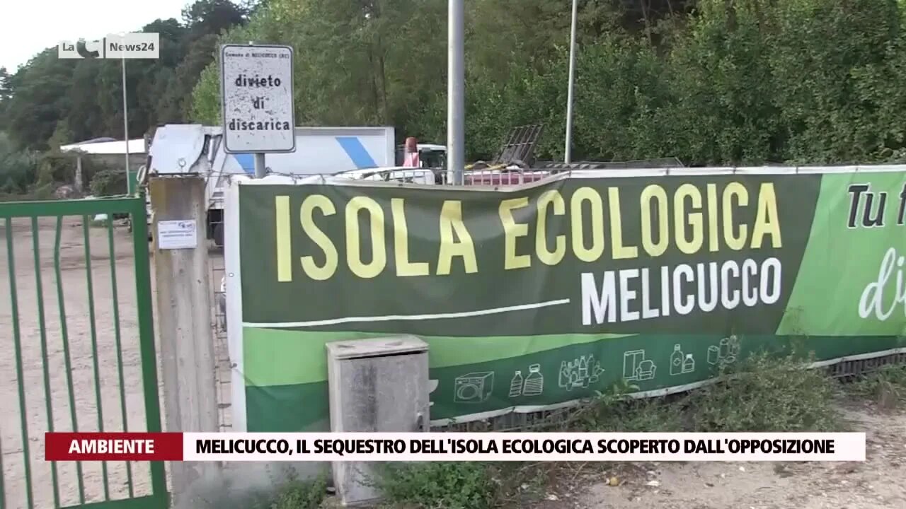 Melicucco, il sequestro dell'isola ecologica scoperto dall'opposizione