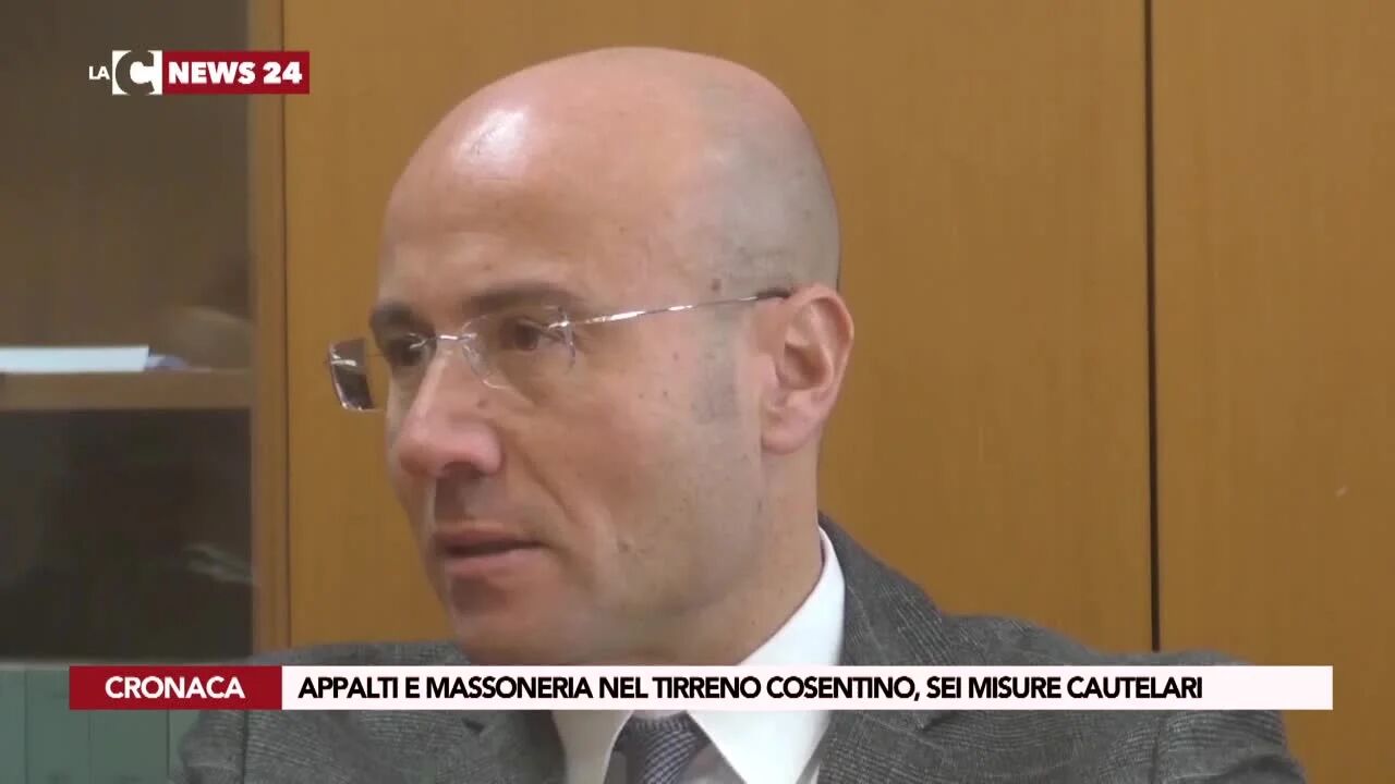 Appalti e massoneria nel Tirreno Cosentino, sei misure cautelari