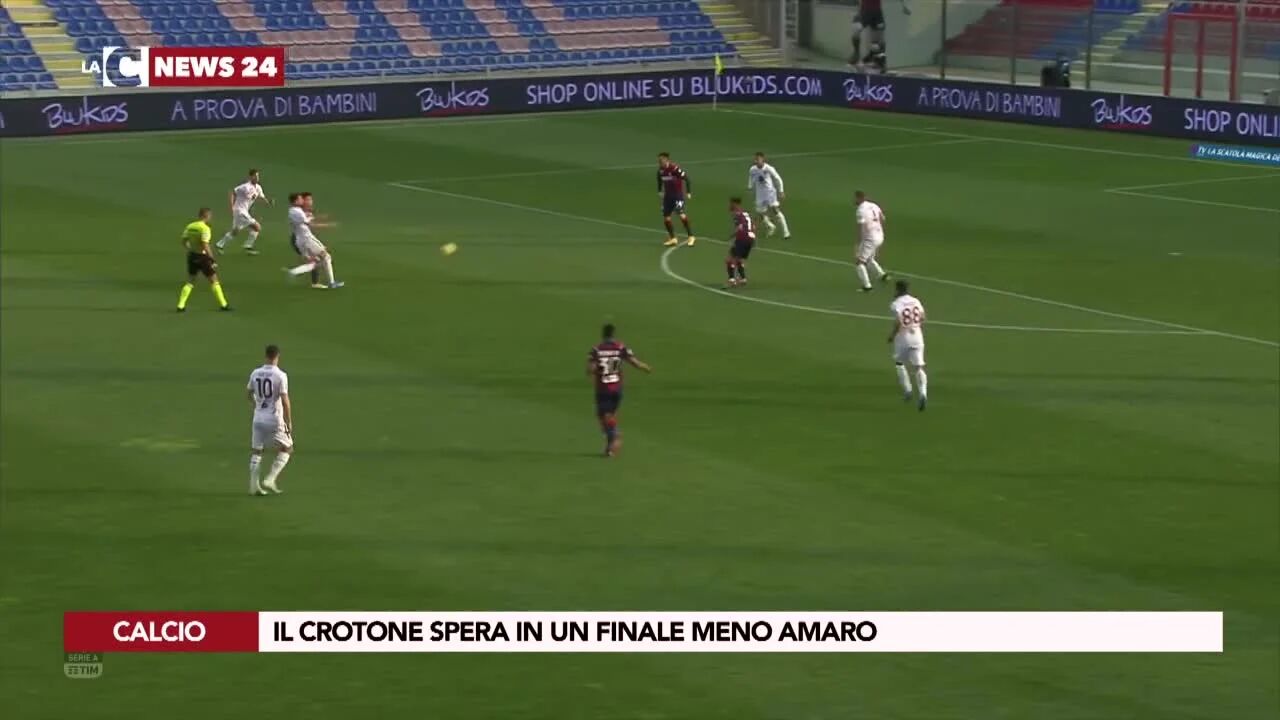 Il Crotone spera in un finale meno amaro
