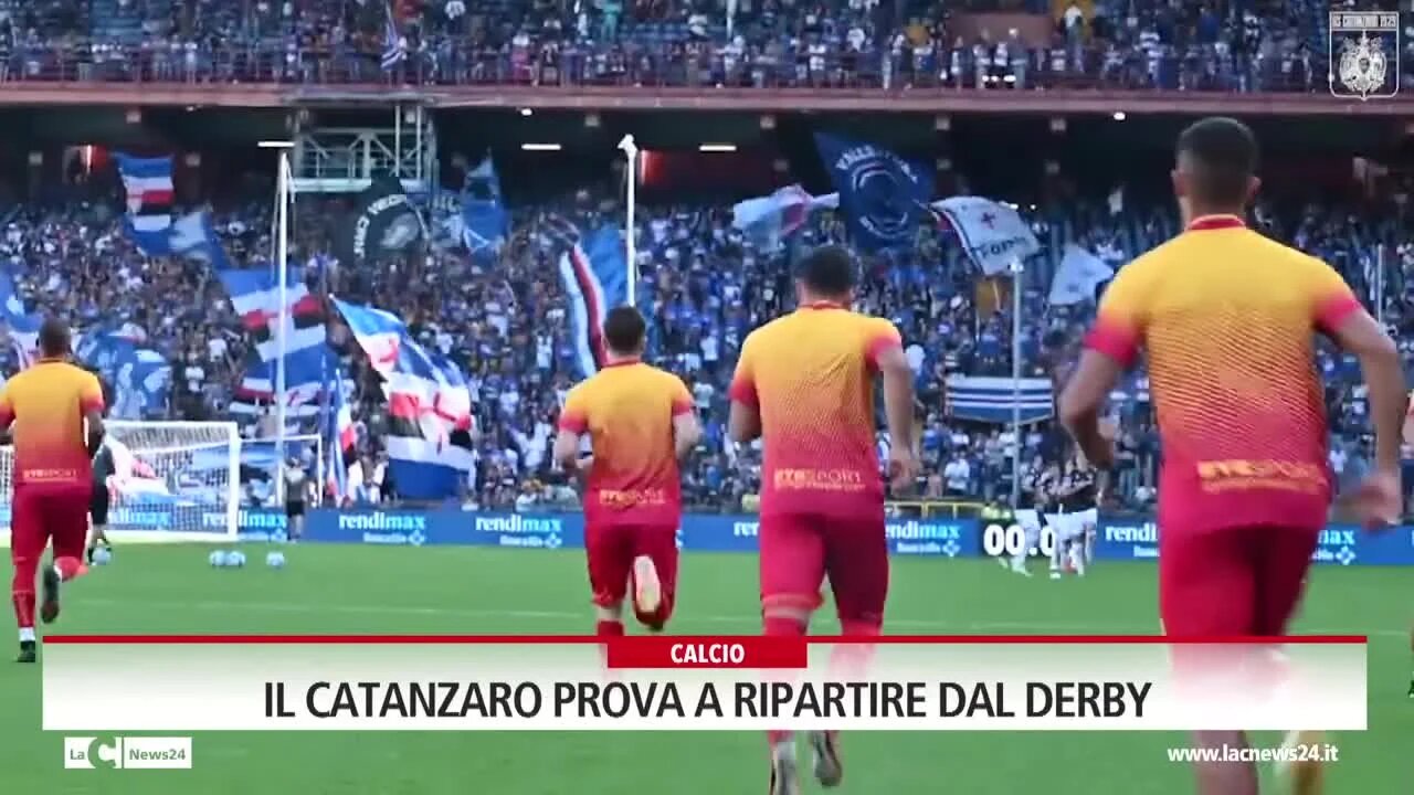 Il Catanzaro prova a ripartire dal derby