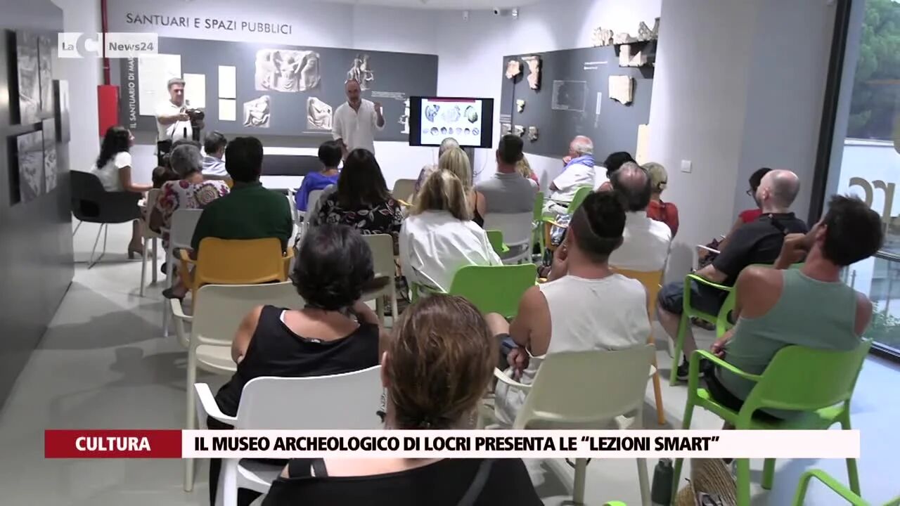 Il museo archeologico di Locri presenta le "Lezioni smart"