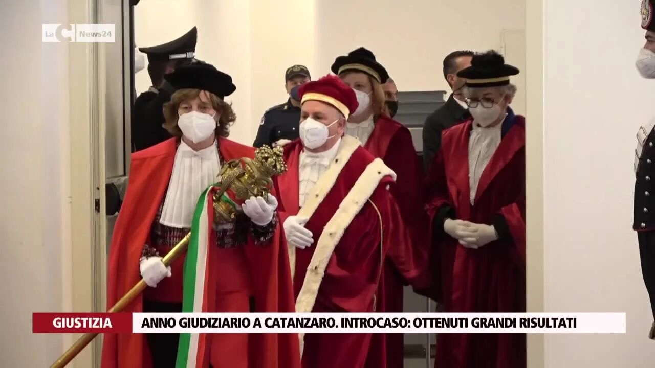 Anno giudiziario a Catanzaro. Introcaso: «Ottenuti grandi risultati»