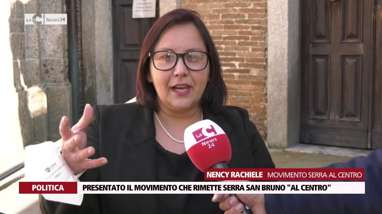 Presentato il movimento che rimette Serra San Bruno "al centro"