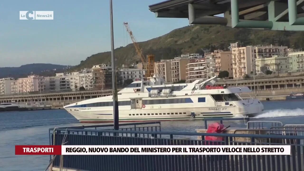 Reggio, nuovo bando del Ministero per il trasporto veloce nello Stretto