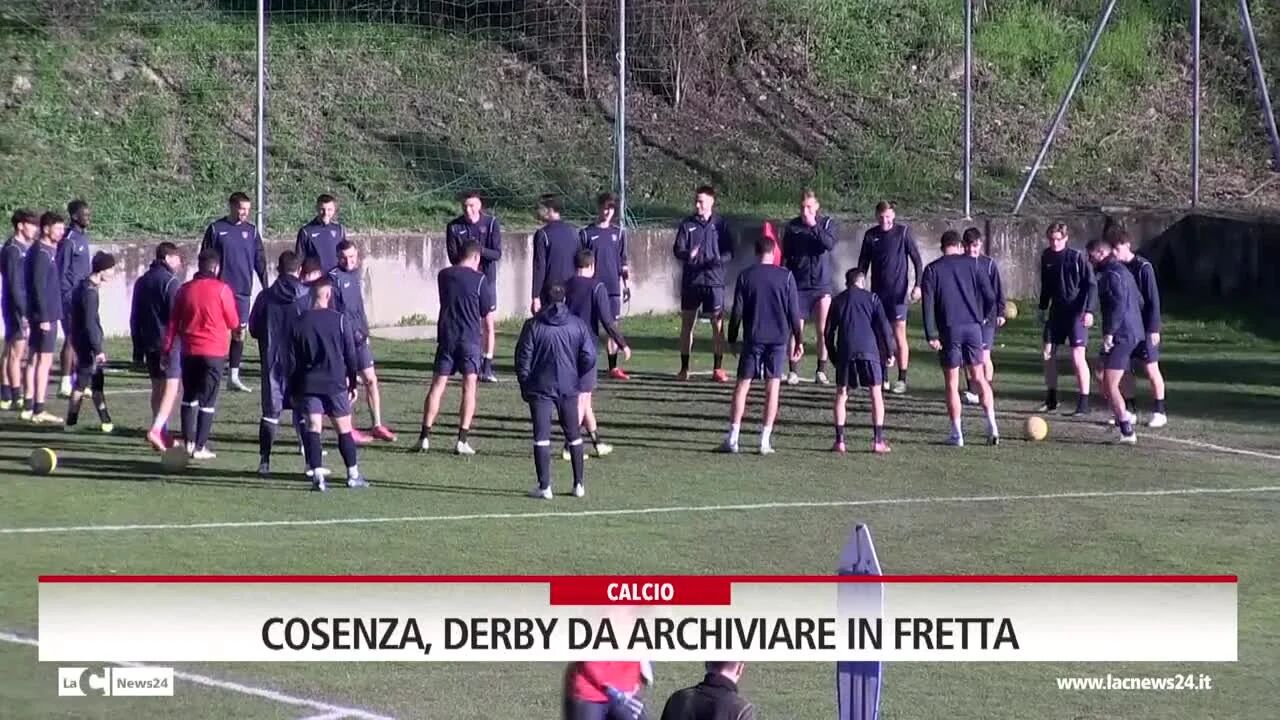 Cosenza, derby da archiviare in fretta