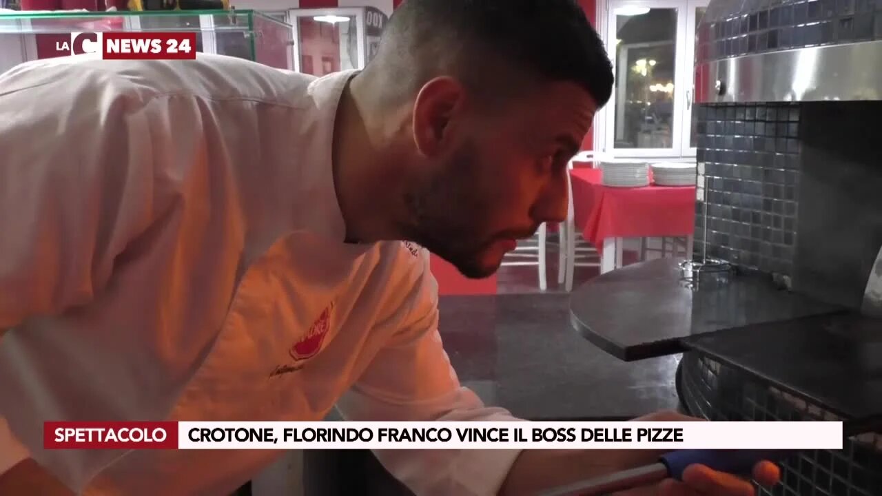 È calabrese “Il Boss delle Pizze”: Florindo Franco trionfa in Tv con la sua carbonara crotonese