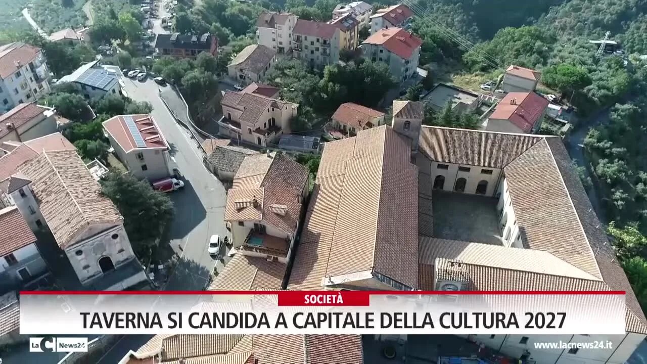 Taverna si candida  a Capitale della Cultura 2027