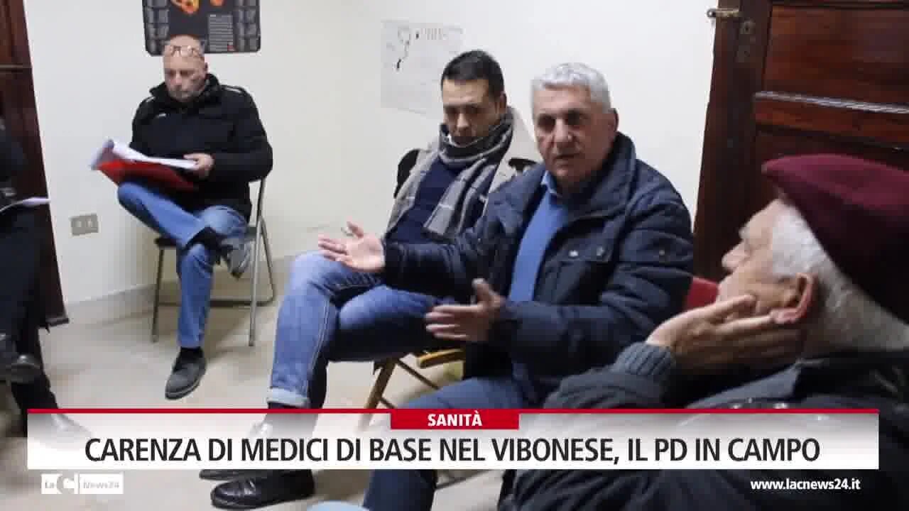 Carenza di medici di base nel Vibonese, il PD in campo