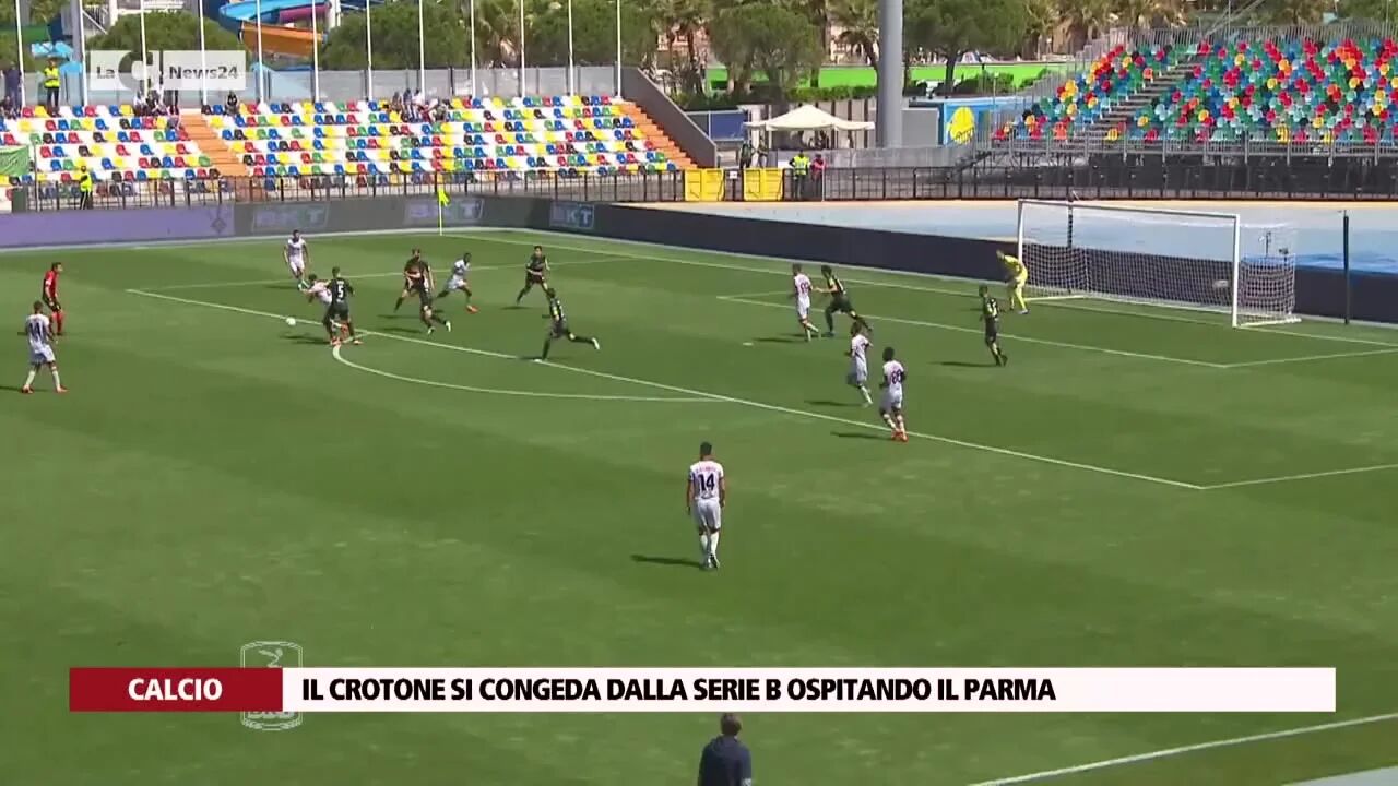 Il Crotone si congeda dalla Serie B ospitando il Parma