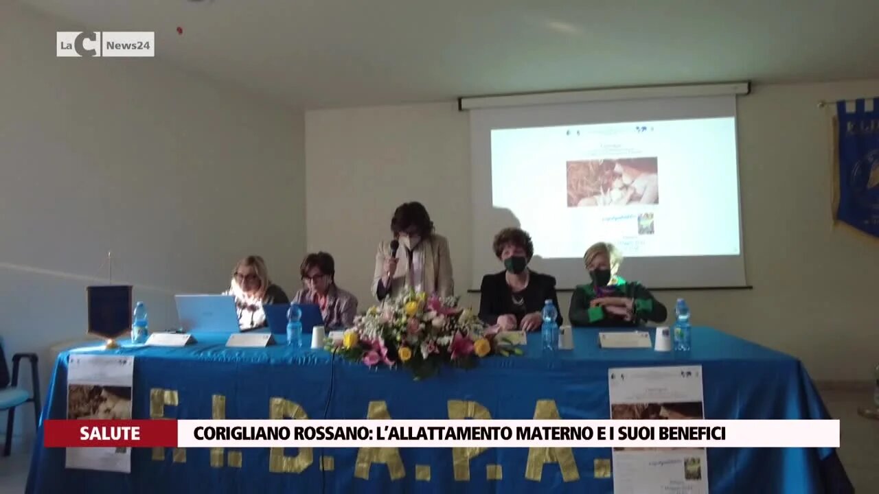 I benefici dell’allattamento al seno, la Fidapa ne ha discusso a Corigliano Rossano