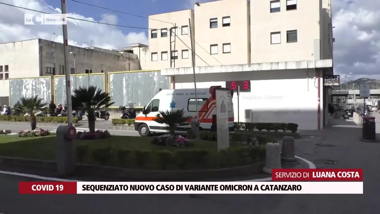 Sequenziato nuovo caso di variante Omicron a Catanzaro