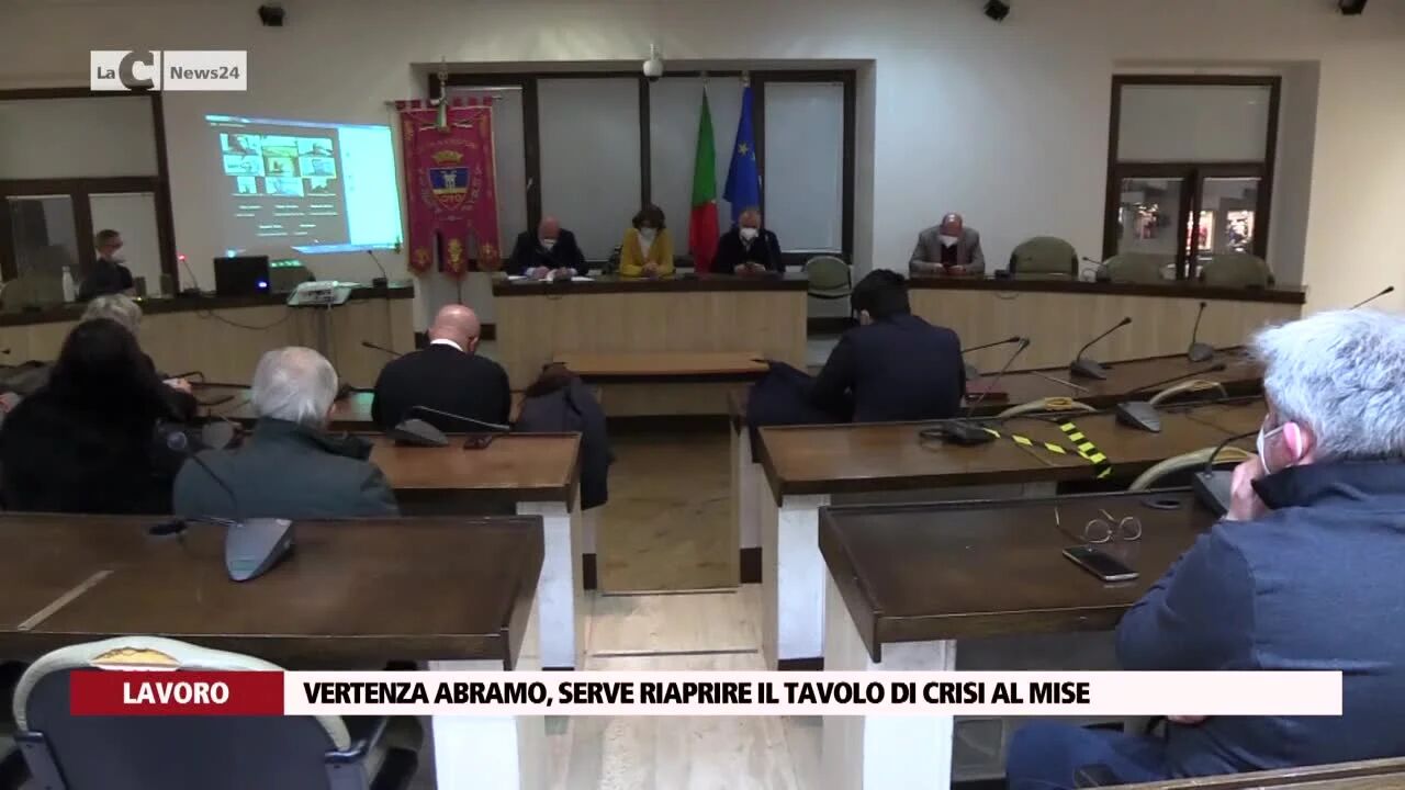 Vertenza Abramo, serve riaprire il tavolo di crisi al Mise