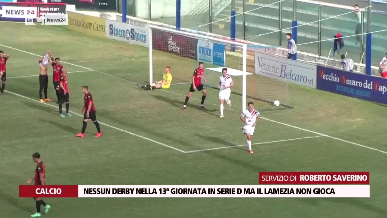 Nessun derby nella 13ª  giornata in serie d ma il Lamezia non gioca