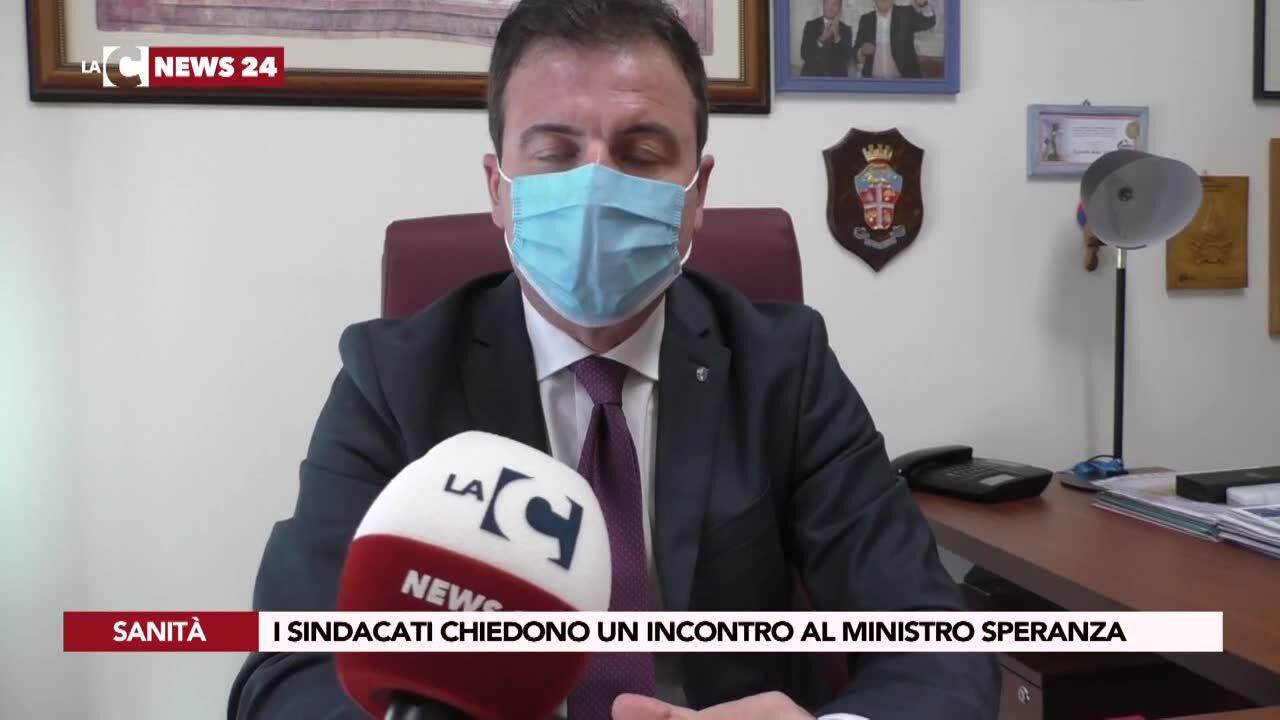 Sanità, i sindacati chiedono un incontro al ministro Speranza