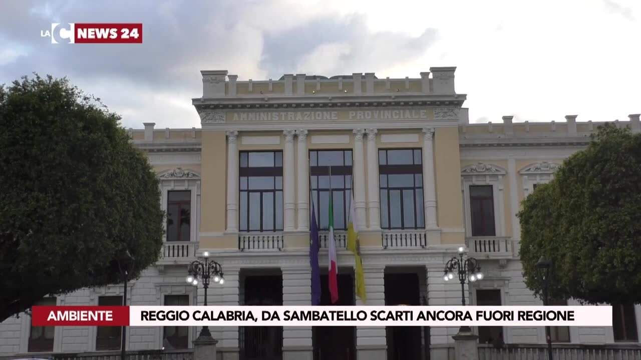 Reggio Calabria, da Sambatello scarti ancora fuori Regione