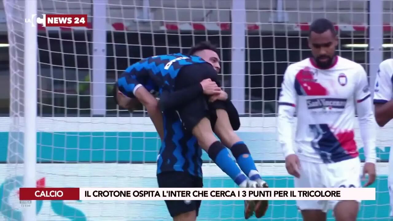 Il Crotone ospita l'Inter che cerca i 3 punti per il tricolore