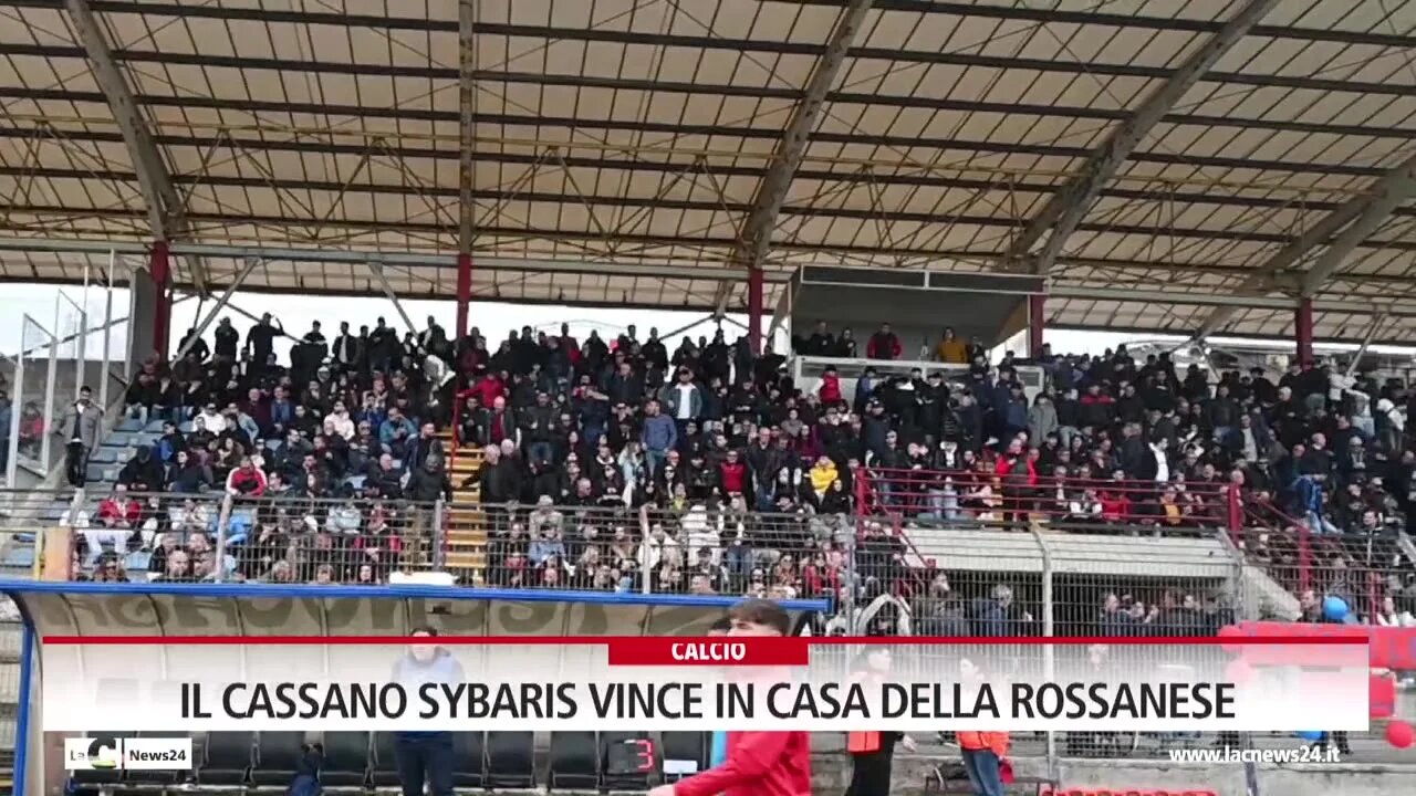 Il Cassano Sybaris vince in casa della rossanese