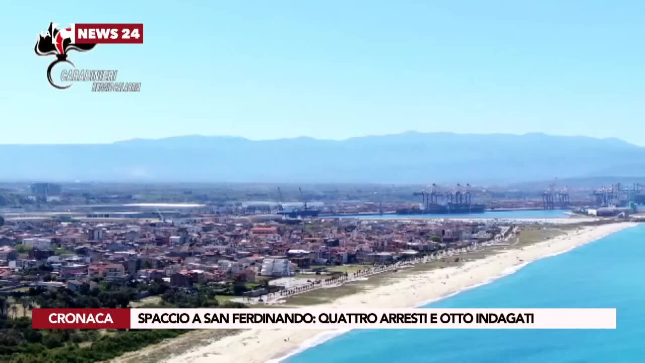 Spaccio a San Ferdinando: quattro arresti e otto indagati