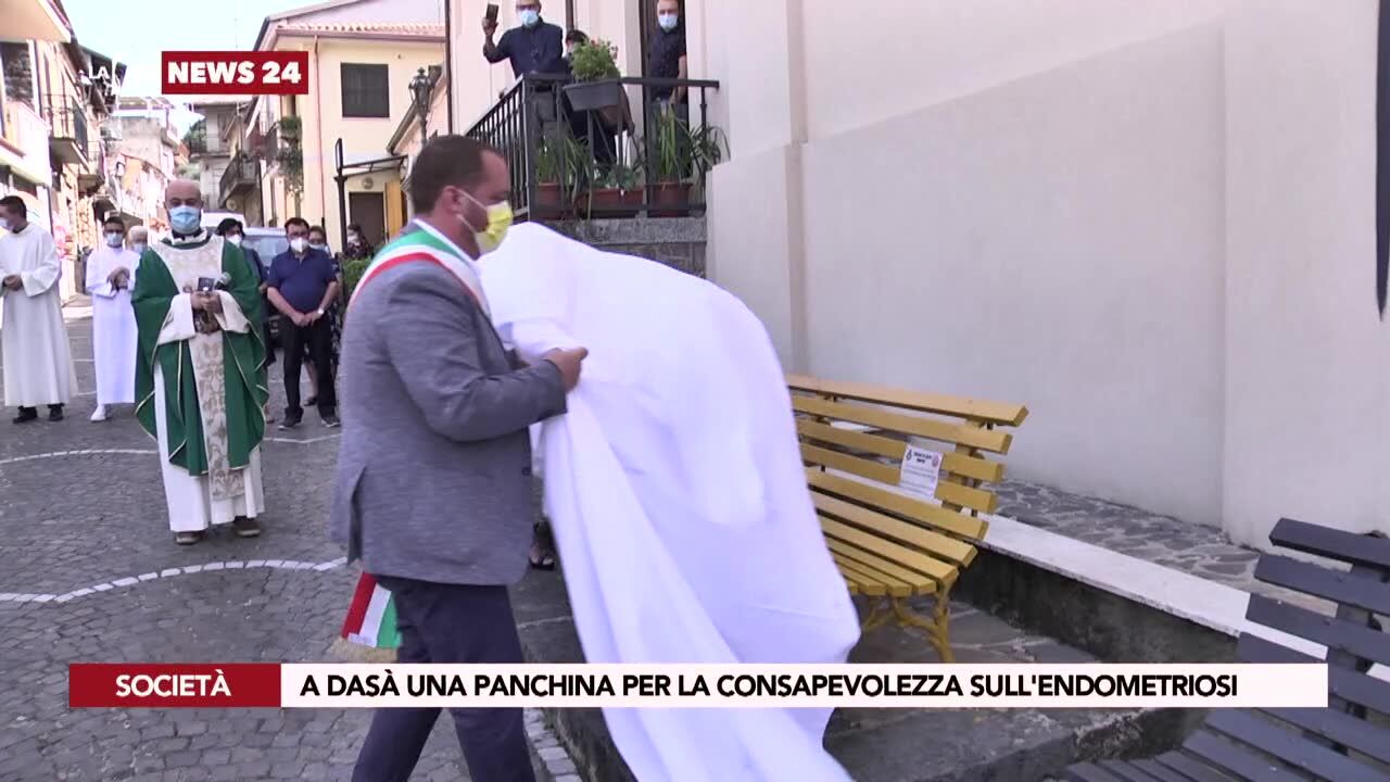 A Dasà una panchina per la consapevolezza sull'endometriosi