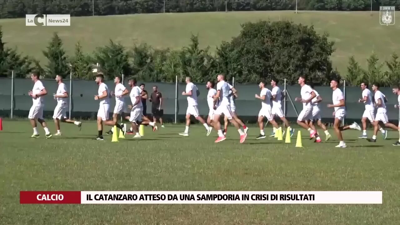 Il Catanzaro atteso da una Sampdoria in crisi di risultati